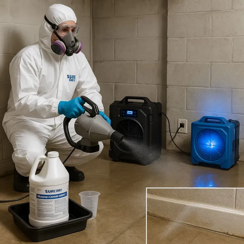 Sanitization and Odor Removal process in Hammond, LA