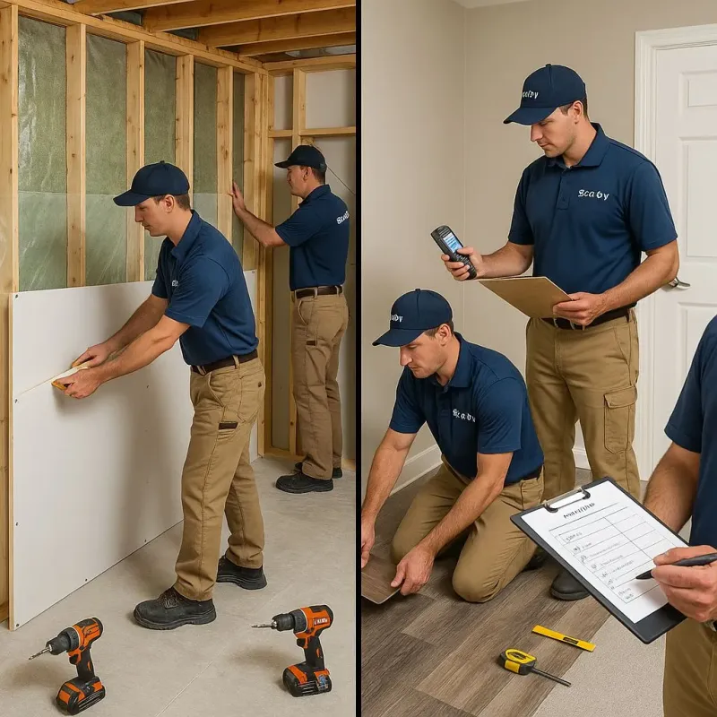 Repairs and Reconstruction process in Hammond, LA