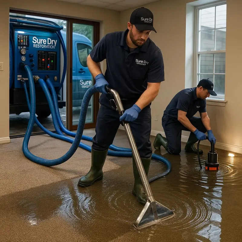 Water Extraction and Removal process in Hammond, LA